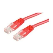 Roline UTP CAT6 patch kabel 3m, rdeč