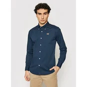 La Martina Srajca CCMC02 PP003 Mornarsko modra Slim Fit