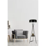 Aberto Design Podna lampa Venedik Retro 8 , 165 cm, E27, Crna