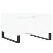 Stolic za kavu bijeli 55 x 55 x 36,5 cm od konstruiranog drva