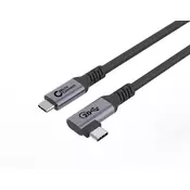shumee MicroConnect Premium USB-C kabel 5 m, 20 Gbps, 100 W, USB 3.2 Gen 2x2, kotni, USB3.2CC5-A