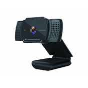 Conceptronic 2K Super HD Autofocus Webcam s mikrofonom