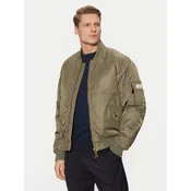 Guess Jeans Bomber jakna M5RL81 WHAA2 Khaki Regular Fit