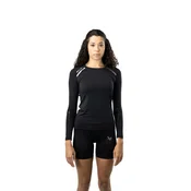 Ženska majica Bauer WOMENS LS Baselayer Top Black Senior L