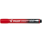 MARKER PILOT PERMANENT 100 OKRUGLI VRH CRVENI