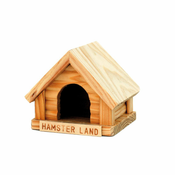 Freedog Hišica lesena za Hrčka 11,5x9x9,5 cm