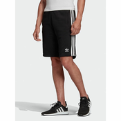 adidas  Kratke hlače & Bermuda 3 STRIPE SHORT  Črna