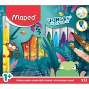 FLOMASTRI MAPED JUNGLE FEVER 12/1 - KARTON