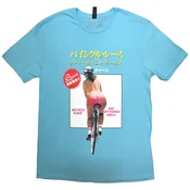 Queen Fat Bottomed Girls Blue XL Majica