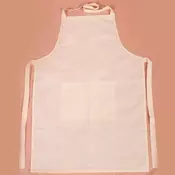 Pamučna kecelja sa džepom - 70 x 75 cm (pamučni tekstilni)