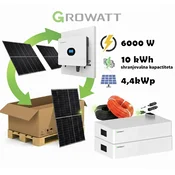Li-ion sončna elektrarna Growatt 4 kWp s 10 kWh hranilnikom – celovita off-grid solarna rešitev