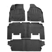 Rubber car mats Chrysler Pacifika 2017- (7 seats)