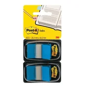 Zaznamki Post-it Index široki 25,4 x 43,2 modri 2 kosa