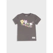 Sinsay - Pamucna majica sa printom Hello Kitty - tamno siva