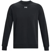 Under Armour Rival Fleece Crew moški pulover črn, velikost M - brez kapuce