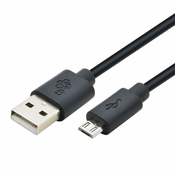 TB Micro USB - USB 1,8 m. crno