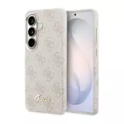 Maska Guess 4G Script MagSafe za Samsung S26/ S941B roze