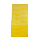 Svilanit prugasti ručnik za plažu - žuti, 70x150 cm