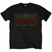 AC/DC Unisex majica Oz Rock Black L