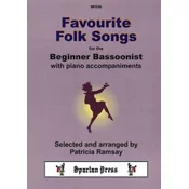RAMSAY:FAVOURITE FOLK SONGS FOR THE BEGINNER BASSOONIST WITH PIANO ACC.