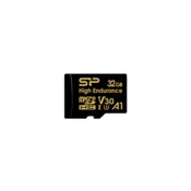 SILICON POWER memorijska kartica MicroSDHC 32 GB CL10 UHS-I U3 V30 A1, Golden Series, visoka izdržljivost SP032GBSTHDV3V1HSP