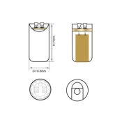 KONDEZATOR STARTNI 80-100MF GMC 4PIN 250V/50HZ