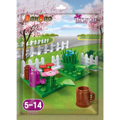 Mini konstruktor BanBao - Vrt sa cvijecem, 25 dijelova