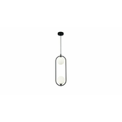 Maytoni MOD013PL-02B - Lestenec na vrvici RING 2xG9/25W/230V črna