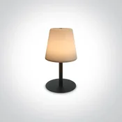 VANJSKA STOLNA SVJETILJKA LED 2W/3000K/80lm IP44 USB PUNJIVA DIMM. CRNA