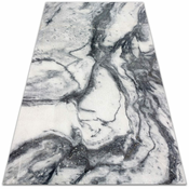 Decormat PVC preproga Črno -beli marmor 100x150 cm