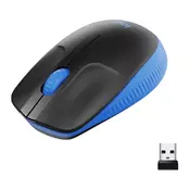 Logitech M190 bežicni opticki miš, plavi