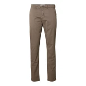 SELECTED HOMME Chino hlače MILES FLEX, rjava