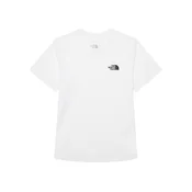 The North Face Majica Teen Evolution Simple NF0A8F9Z Bela Regular Fit