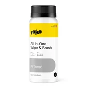 TOKO All-in-One Wipe & Brush vosek, 250 ml