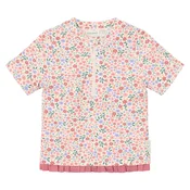 little dutch® otroška kopalna majica z uv zaščito dreamy flowerfield