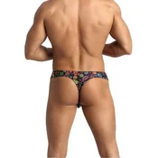 Muške sexy tange Mexico string, Šarene