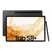 SAMSUNG tablični računalnik Galaxy Tab S8+ 8GB/128GB (Cellular), Graphite (Enterprise Edition)