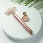 shumee Vibracijski valjček za obraz Yeye Rose Quartz