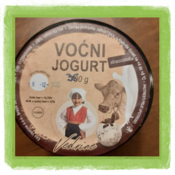 Vocni jogurt stracciatella u staklenoj teglici 350 g Sirana Vedrine