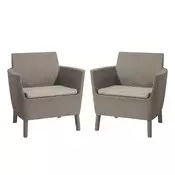 Vrtni stol Salemo Duo cappuccino