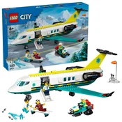 Igracka Lego Kocke City Emergency Air Ambulance Airplane 6+