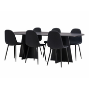 jedilnica set Dallas 4031 75x115x230cm