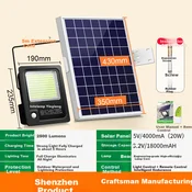 Intelamp Solarni reflektor, 2500lm