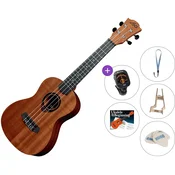 LAG TKU-8C Tiki Uku Premium SET Natural Koncertne ukulele