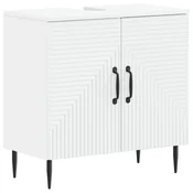 vidaXL Kopalniška omara za umivalnik HAARLEM Bela 59,5 x 31,5 x 59 cm