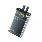 shumee WEKOME WP-325 Vanguard Series - Powerbank 20000mAh Super Charging z vgrajenim USB-C in Lightning PD 20W + QC 22.5W kablom (črna/prozorna)