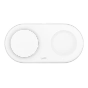 BELKIN Belkin, Brezžični polnilec Brezžični Qi2 Dual Base 15W, Bela, (5000065639)