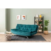 Atelier del Sofa Trosed na razvlacenje Rivo, 185x63x82cm, Petrolej