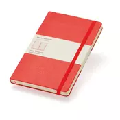 Moleskine Large Ruled Hardcover Notebook Scarlet Red