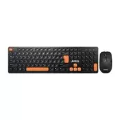 Jedel Tastatura bezicna i mis bezicni ws750 crno-narandzasta ( IT1151 )